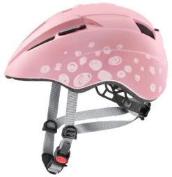 Fahrradhelm Uvex Kid 2 Cc Kinderhelm - Pink Polka Dots Mat