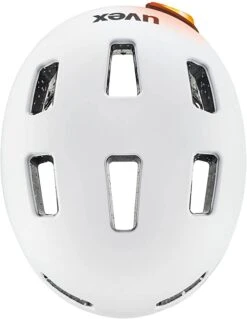 Uvex City 4 Fahrradhelm - White Skyfall Mat -Fahrradhelme Store uvex city 4 Fahrradhelm ebike Helm whote skyfall matt 5