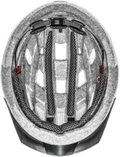 Uvex City I-vo Fahrradhelm - White Black Mat -Fahrradhelme Store uvex city i vo white black mat Fahrradhelm mit Ruecklicht 5