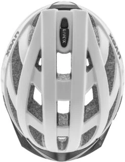 Uvex City I-vo Fahrradhelm - White Black Mat -Fahrradhelme Store uvex city i vo white black mat Fahrradhelm mit Ruecklicht 6