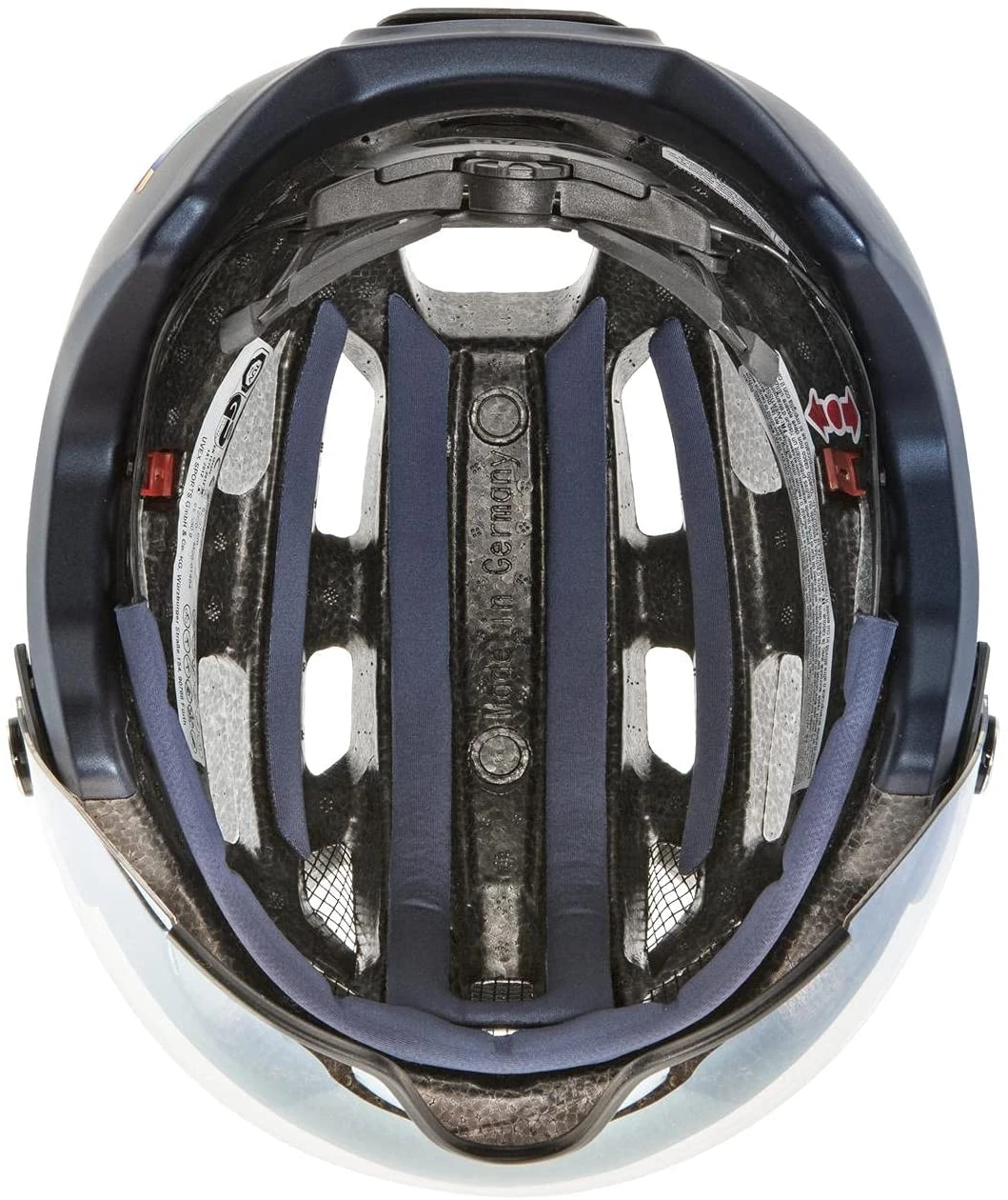 Uvex Finale Visor Vario Visier Fahrradhelm - Deep Space Mat 7 Uvex Finale Visor Vario Visier Fahrradhelm - Deep Space Mat – Bild 7