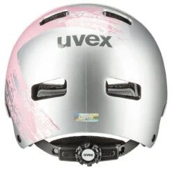 Skaterhelm Uvex Kid 3 - Silver-rose -Fahrradhelme Store uvex kid 3 Kinderfahrradhelm silver rose 4a