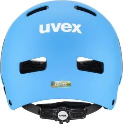 Skaterhelm Uvex Kid 3 Cc - Blue White Mat -Fahrradhelme Store uvex kid 3 cc kinder skaterhelm fahrradhelm blue white mat 3