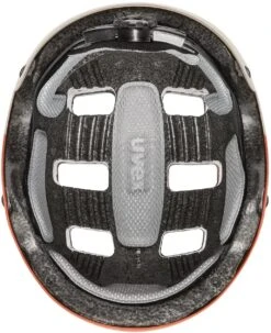 Skaterhelm Uvex Kid 3 Cc - Grapefruit Sand Mat -Fahrradhelme Store uvex kid 3 cc kinder skaterhelm fahrradhelm grapefruit sand mat 5 Ansicht von unten