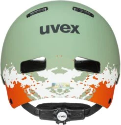 Skaterhelm Uvex Kid 3 Cc - Moos Green-sand Mat -Fahrradhelme Store uvex kid 3 cc kinder skaterhelm fahrradhelm moos green sand mat 3