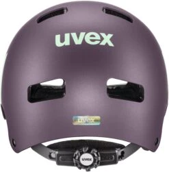 Skaterhelm Uvex Kid 3 Cc - Plum-mint Mat -Fahrradhelme Store uvex kid 3 cc kinder skaterhelm fahrradhelm plum mint mat 3