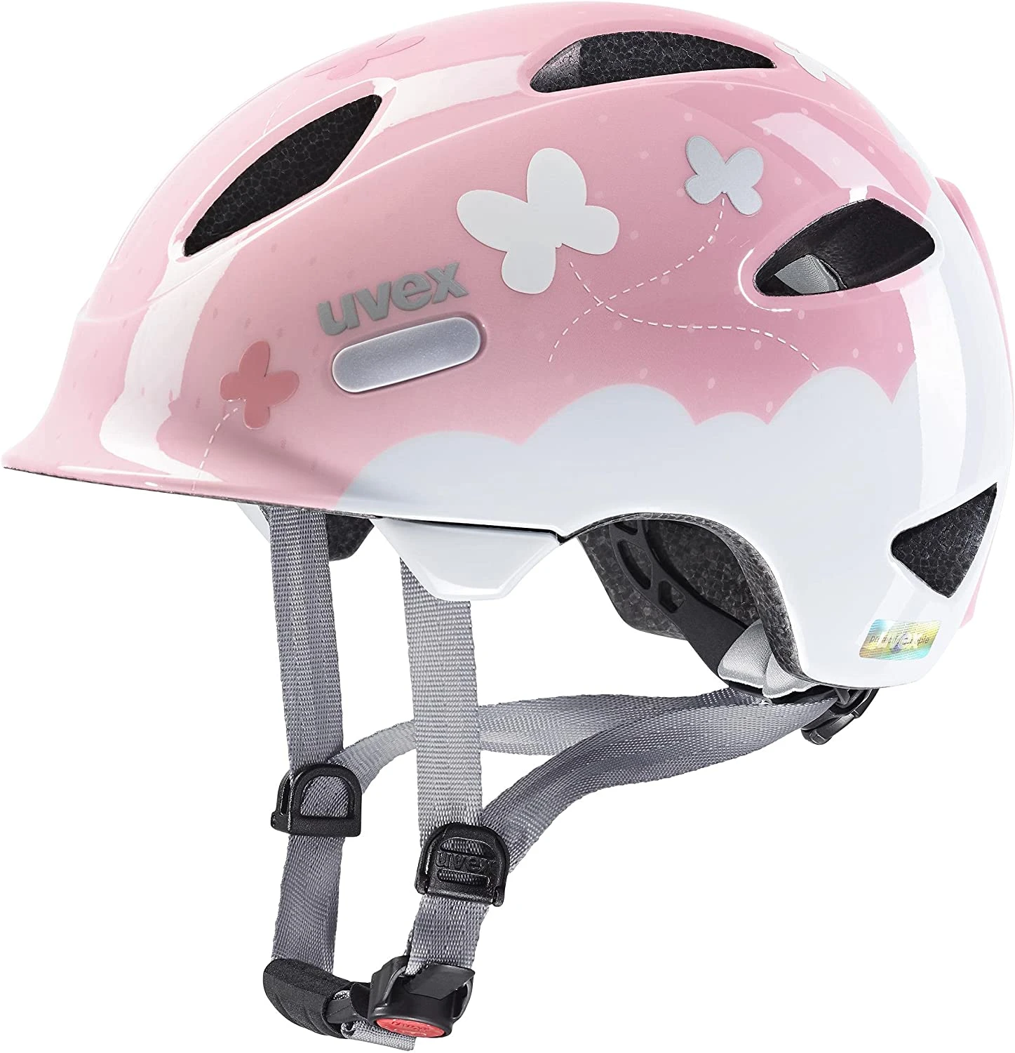 Fahrradhelm Uvex Oyo Style Kinderfahrradhelm - Butterfly Pink 1 Fahrradhelm Uvex Oyo Style Kinderfahrradhelm - Butterfly Pink