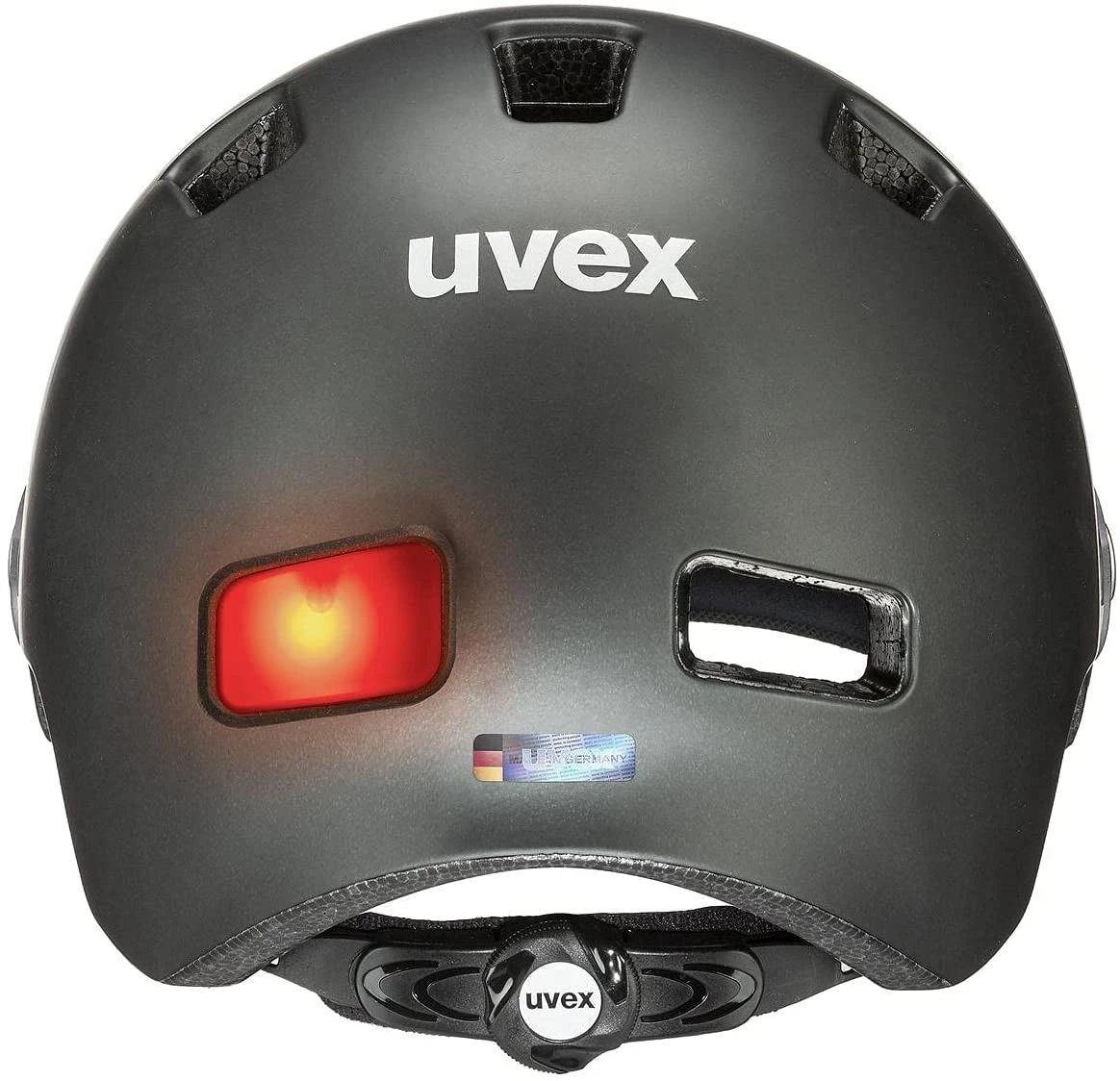 Uvex Rush Visor Visier Fahrradhelm - Dark Silver Mat 5 Uvex Rush Visor Visier Fahrradhelm - Dark Silver Mat – Bild 5