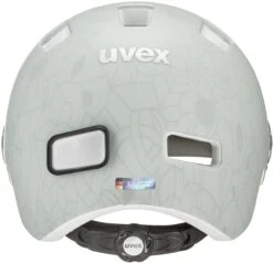 Uvex Rush Visor Visier Fahrradhelm - Papyrus Grey Mat -Fahrradhelme Store uvex rush visor Visier Fahrradhelm mit Ruecklicht papyrus grey mat 3